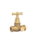 shut off valve brass